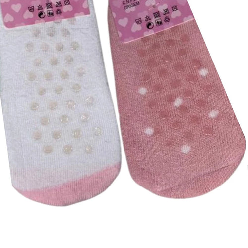 4 Pares Meia Infantil Sapatilha Antiderrapante Menino Menina