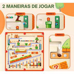 Labirinto Magnético Infantil Brinquedo Educativo Montessori