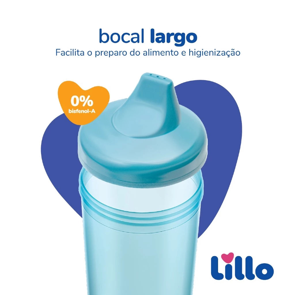 Copo Antivazamento Glow Max 320ml Lillo