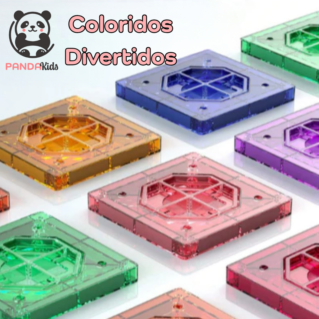 Blocos Magnéticos de Montar