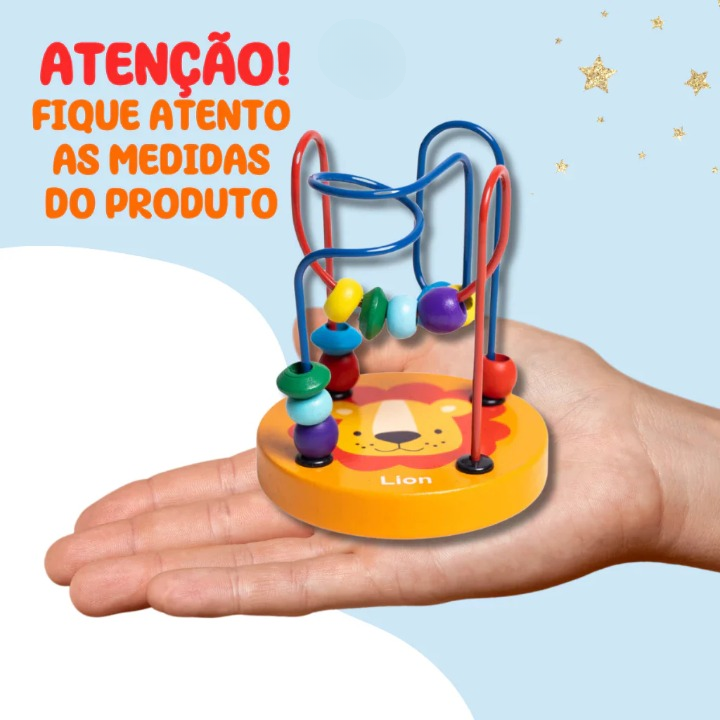 Kit 3 Brinquedos Educativos Montessori - Xilofone Aramado e Torre