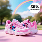 Tênis Stitch Infantil com Luzes LED