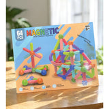 Blocos Magnéticos MonteKids® Brinquedo Educativo de Montar Para Crianças