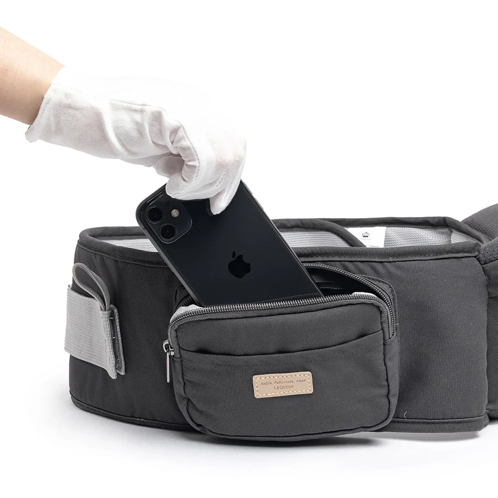 Canguru Ergonômico Lequeen Passeio Conforto Mamãe Bebê