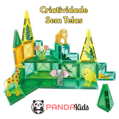 Blocos Magnéticos de Montar