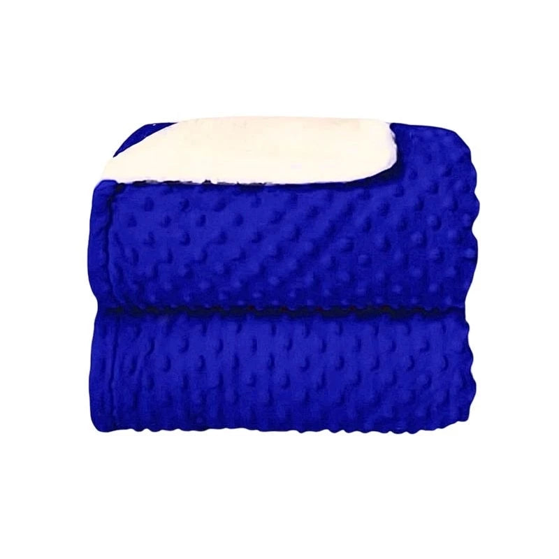 Cobertor Manta de Bebê com Sherpa Dupla Face Antialérgico Quentinho e Macio