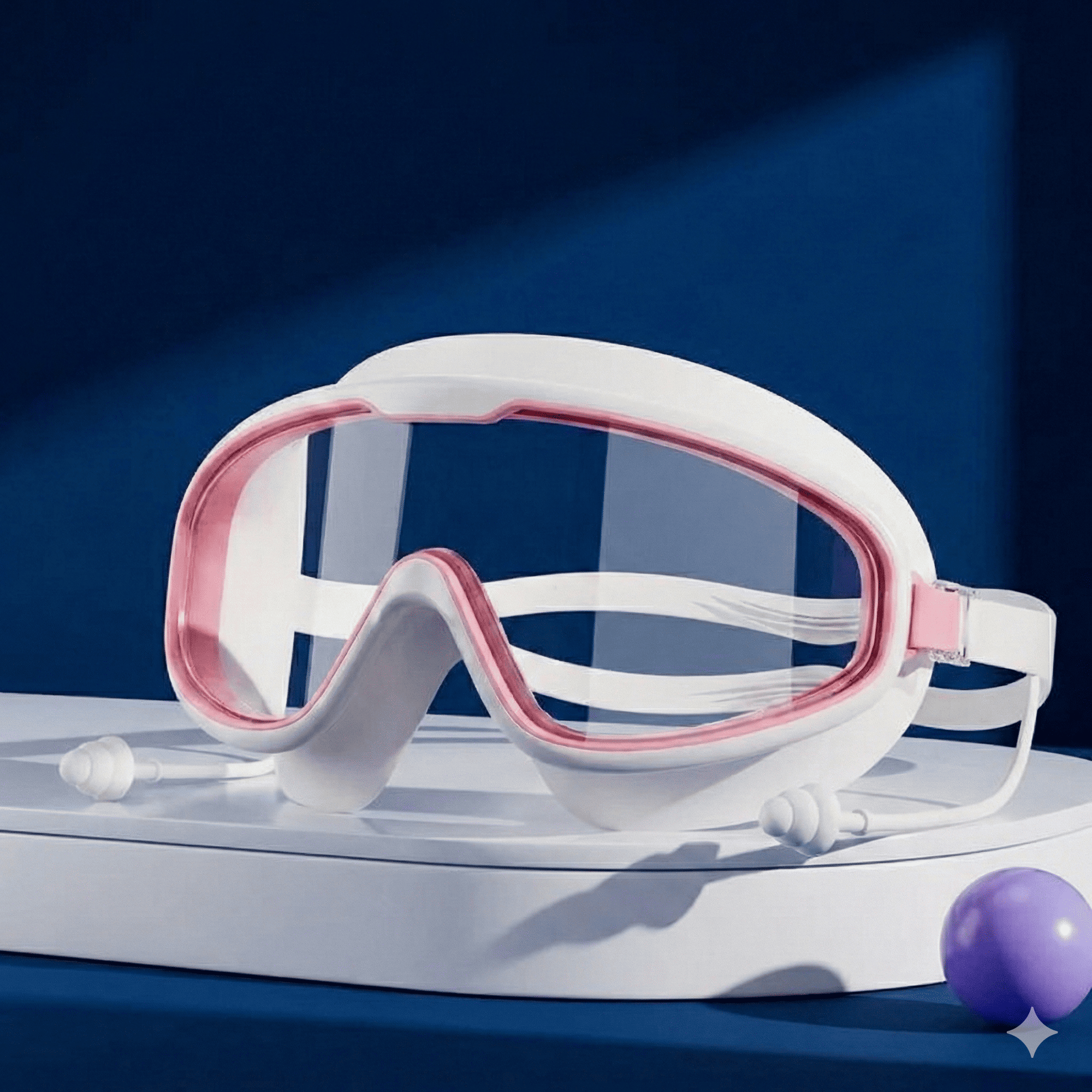 Óculos de Natação Splashy Panda™ - Lentes HD de Alta Definição