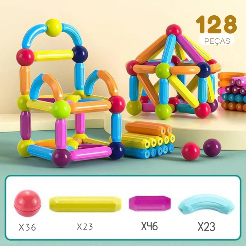 Blocos Magnéticos MonteKids®