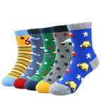Kit Meia Infantil Menino Cano Médio Estampada Confortável Resistente 3 a 12 Pares