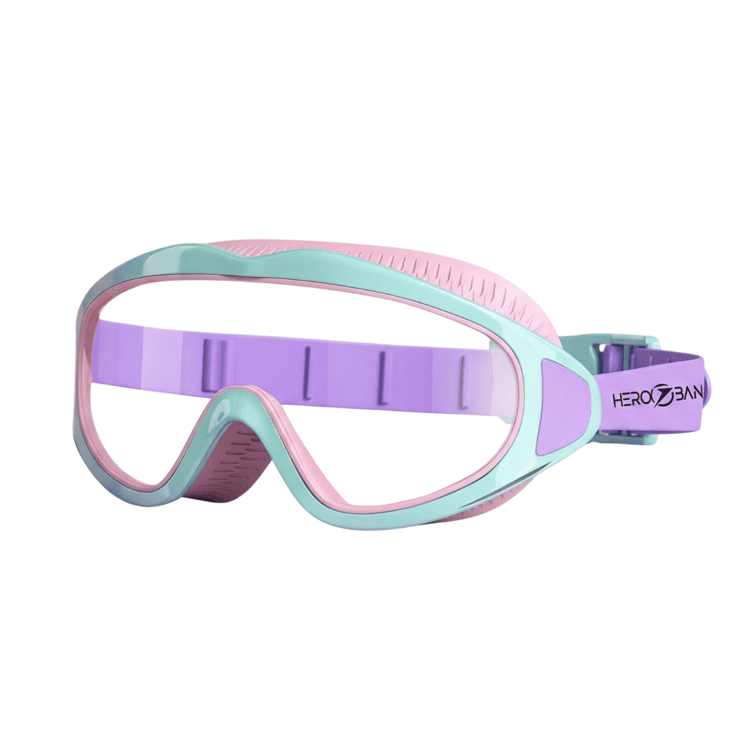 Óculos Natação Infantil Menino Menina Antiembaçante Proteção UV Veda e Ajuste Macio Panda Flow