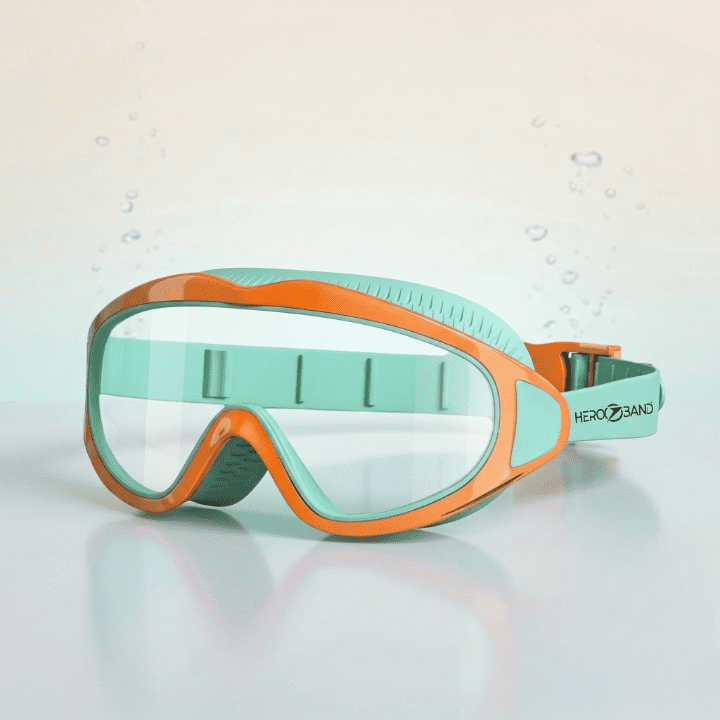 Óculos Natação Infantil Menino Menina Antiembaçante Proteção UV Veda e Ajuste Macio Panda Flow