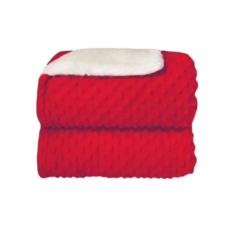 Cobertor Manta de Bebê com Sherpa Dupla Face Antialérgico Quentinho e Macio