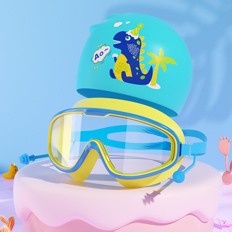 Óculos de Natação Splashy Panda™ - Lentes HD Antiembaçantes de Alta Definição