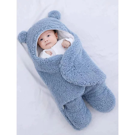 Saco de Dormir Panda Kids Para Bebê com Sherpa