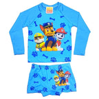 Conjunto Blusa + Sunga Proteção UV Solar Natação Menino