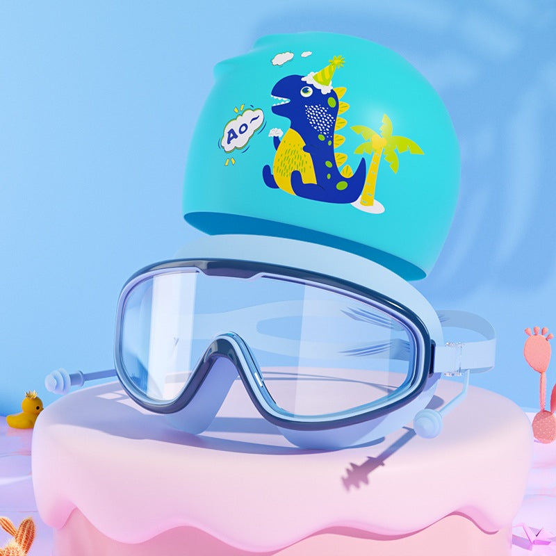 Óculos de Natação Splashy Panda™ - Lentes HD Antiembaçantes de Alta Definição