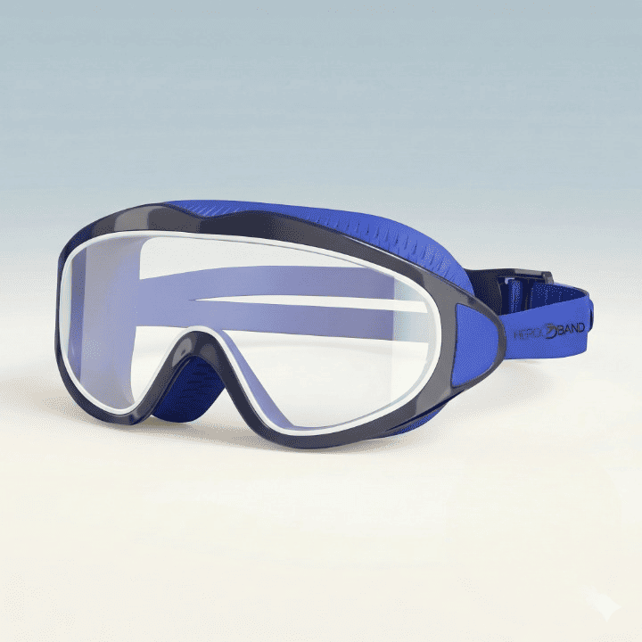 Óculos Natação Infantil Menino Menina Antiembaçante Proteção UV Veda e Ajuste Macio Panda Flow