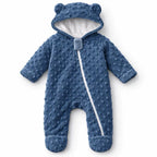 Macacão Plush Soft Peluciado Quentinho Bebê Menino Menina