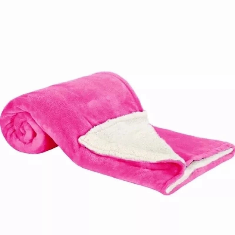 Manta Coberta Dupla Face Sherpa para Bebê