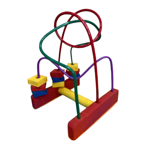 Kit Atividades 4 Brinquedos Pedagógicos Educativos Madeira MDF- Primeira Infância