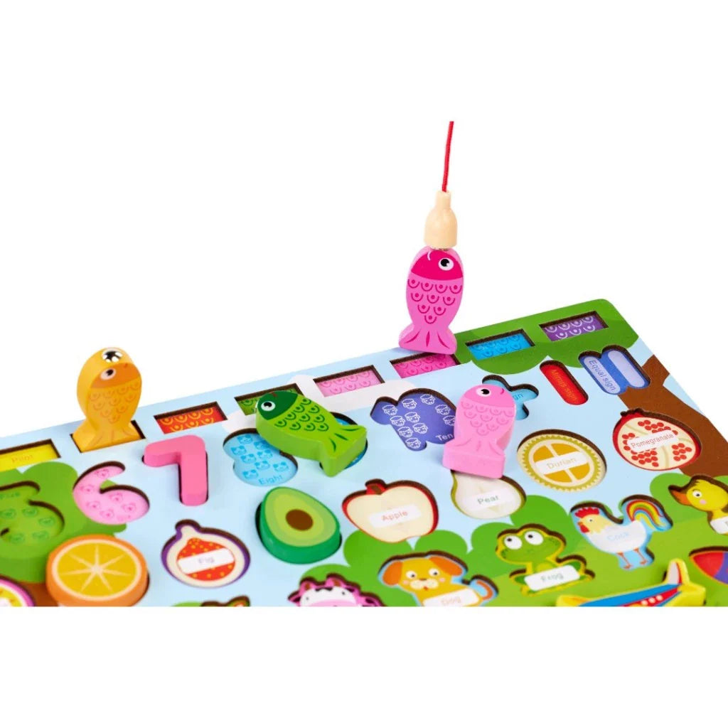 Tabuleiro Montessori MonteKids® Brinquedo Educativo