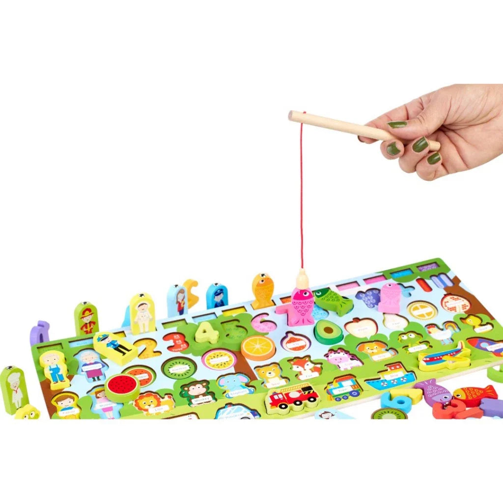 Tabuleiro Montessori MonteKids® Brinquedo Educativo