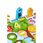 Tabuleiro Montessori MonteKids® Brinquedo Educativo