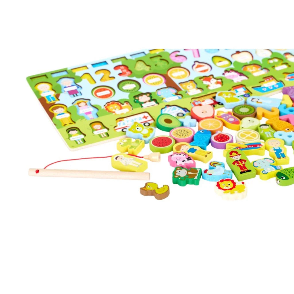 Tabuleiro Montessori MonteKids® Brinquedo Educativo