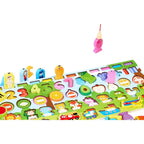 Tabuleiro Montessori MonteKids® Brinquedo Educativo