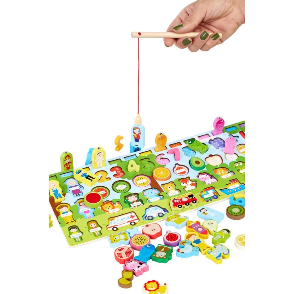 Tabuleiro Montessori MonteKids® Brinquedo Educativo