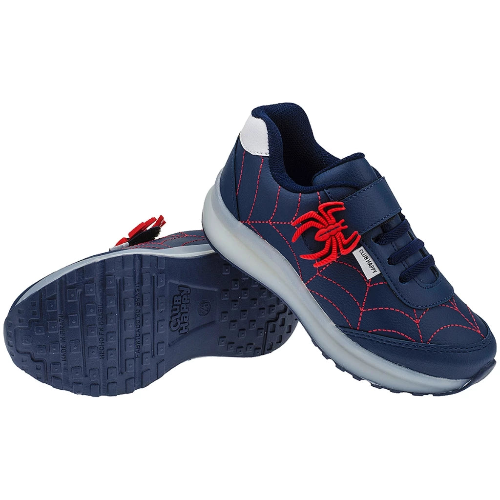 Tênis Infantil Masculino com LED Spider