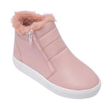 Botinha Infantil Feminina Confort Peluciada