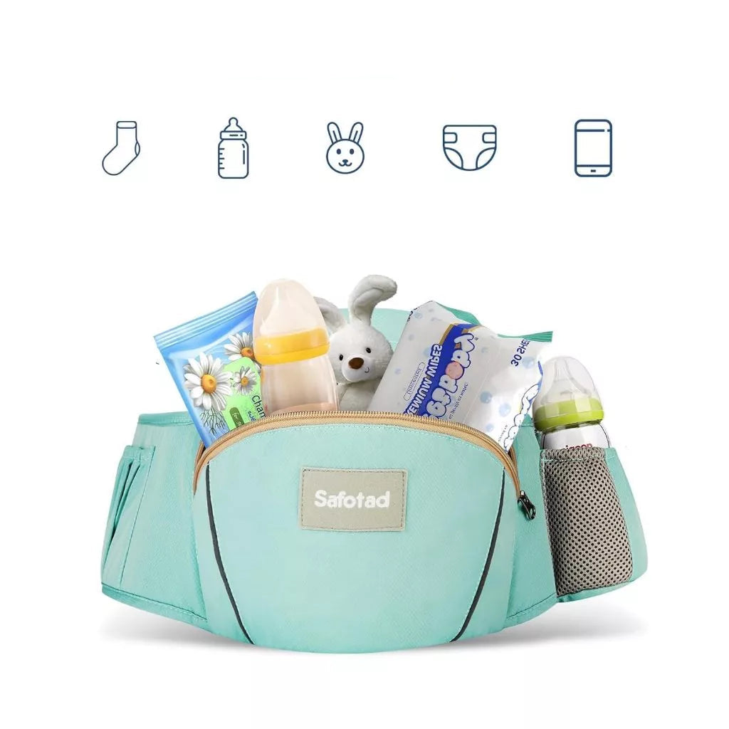 Canguru Para Bebê 0-3 Anos Ergonômico 3 Em 1 Estilo Canguru Frontal Infantil Hipseat