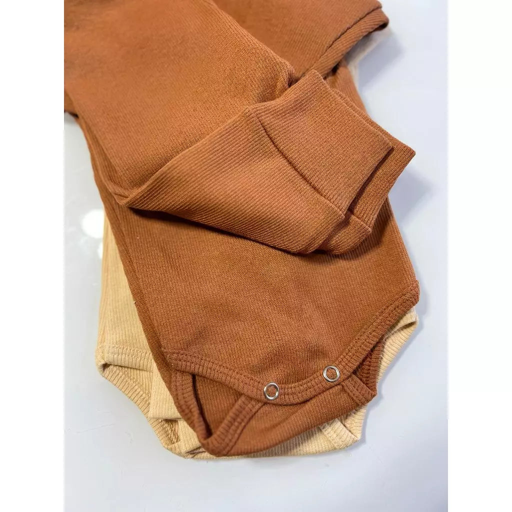 Conjunto Bebê Body Manga Longa e Calça - Kit 6 Peças