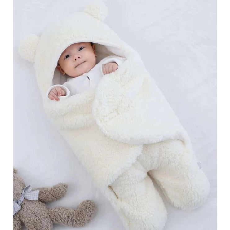 Saco de Dormir Panda Kids Para Bebê com Sherpa