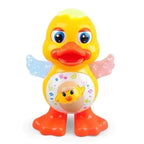 Brinquedo Infantil Pato Dançante Musical Com Luzes Ducky Panda