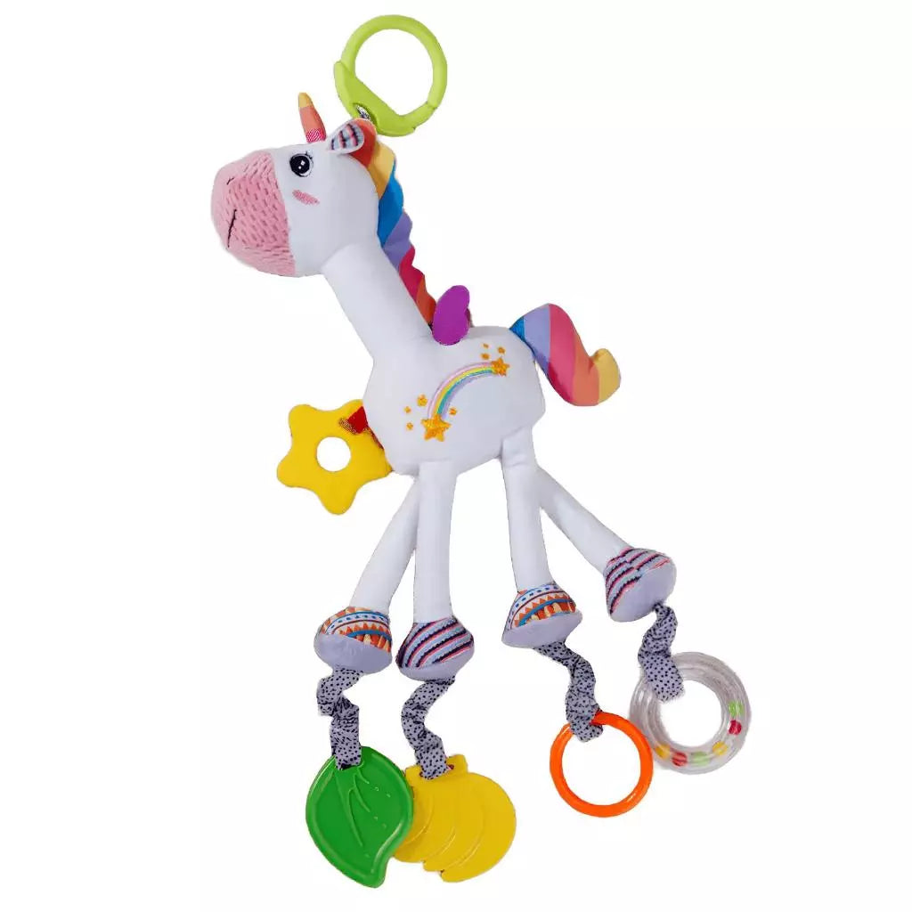 Pelúcia Fofoluxo com Chocalho e Mordedor