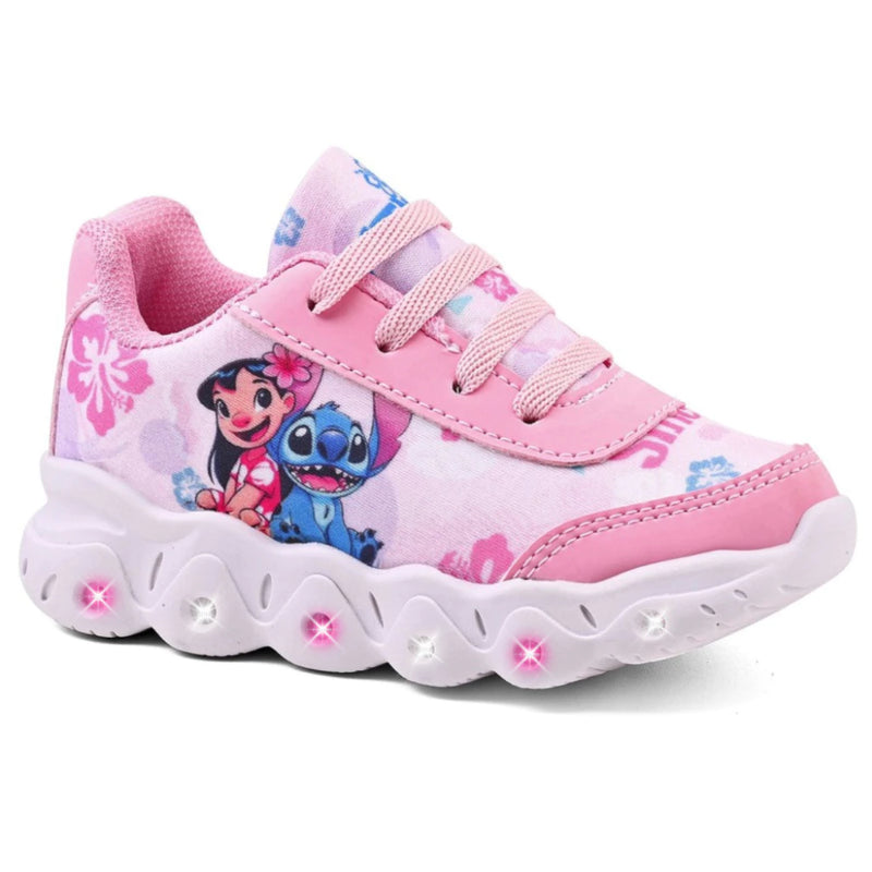 Tênis Stitch Infantil com Luzes LED