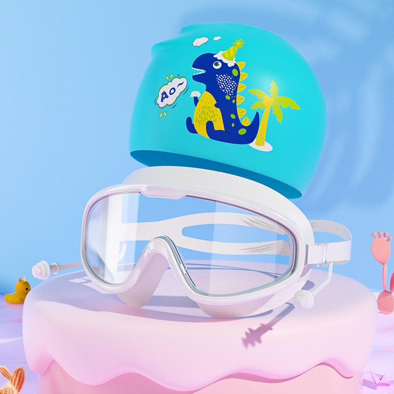 Óculos de Natação Splashy Panda™ - Lentes HD Antiembaçantes de Alta Definição