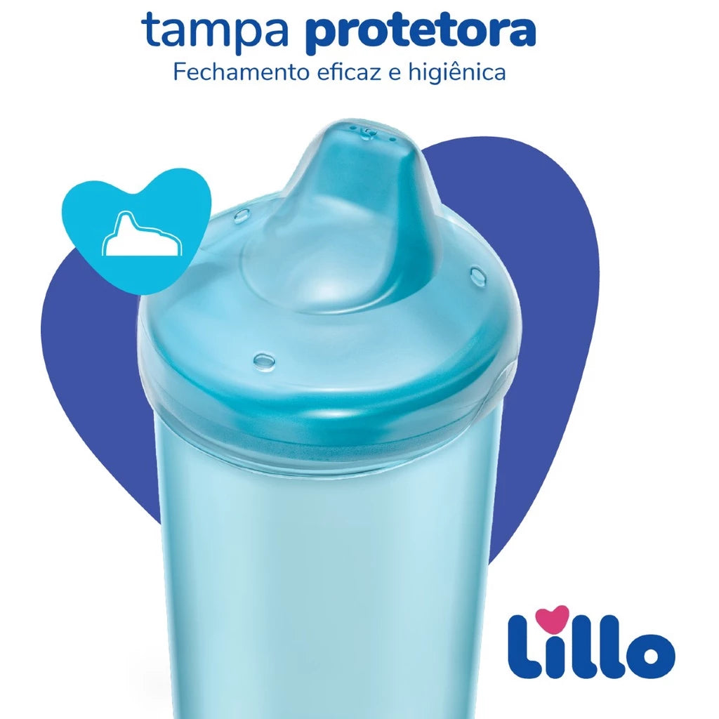 Copo Antivazamento Glow Max 320ml Lillo