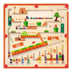 Labirinto Magnético Infantil Brinquedo Educativo Montessori