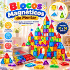 Blocos Magnéticos de Montar