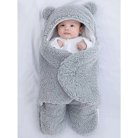 Saco de Dormir Panda Kids Para Bebê com Sherpa