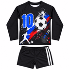 Conjunto Blusa + Sunga Proteção UV Solar Natação Menino