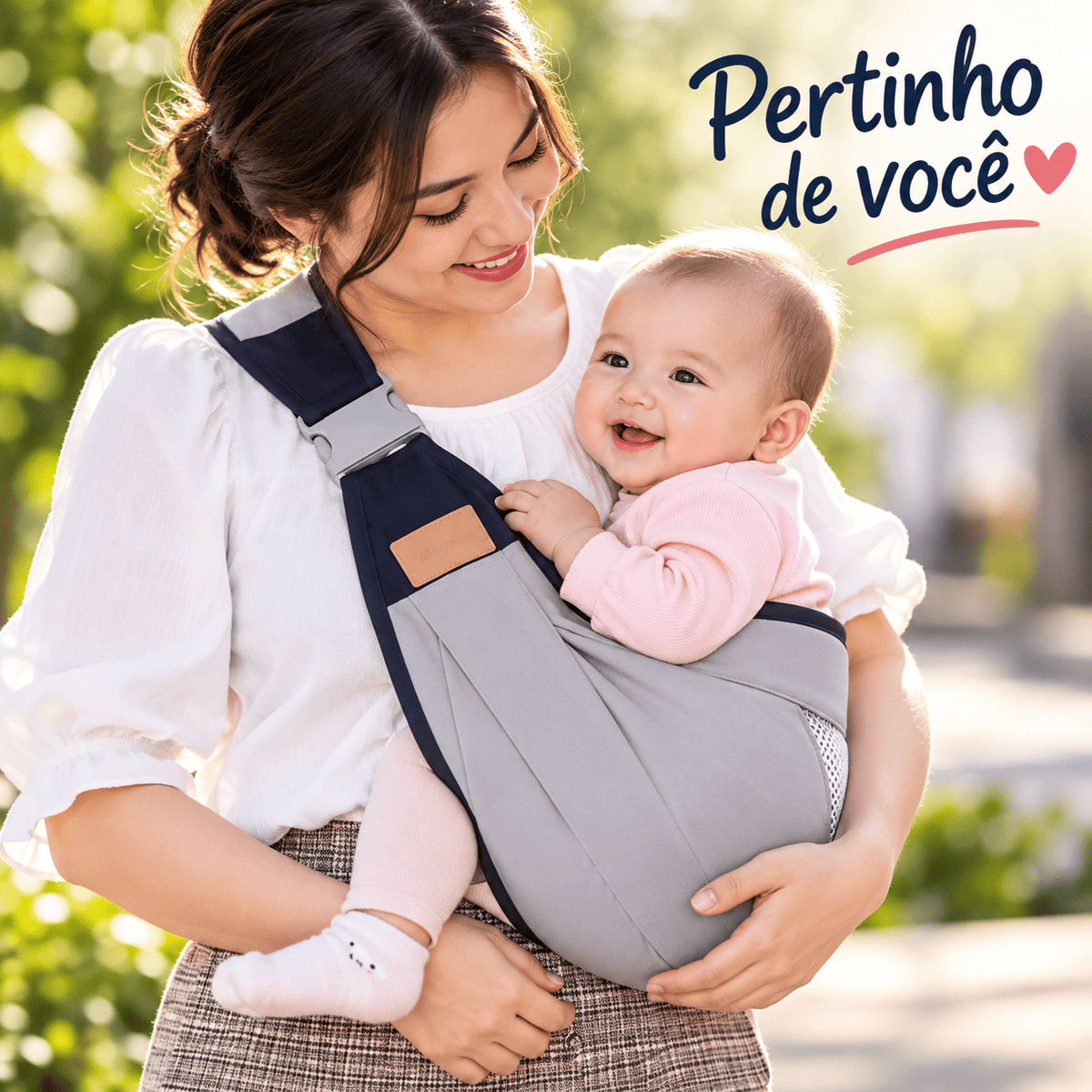 Canguru Sling Ajustável para Bebê