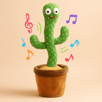 Cacto Dançante Falante Interativo - Brinquedo para Bebês e Crianças