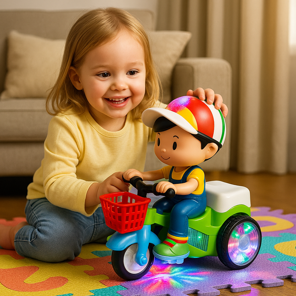 Brinquedo Triciclo Musical Giro Mágico