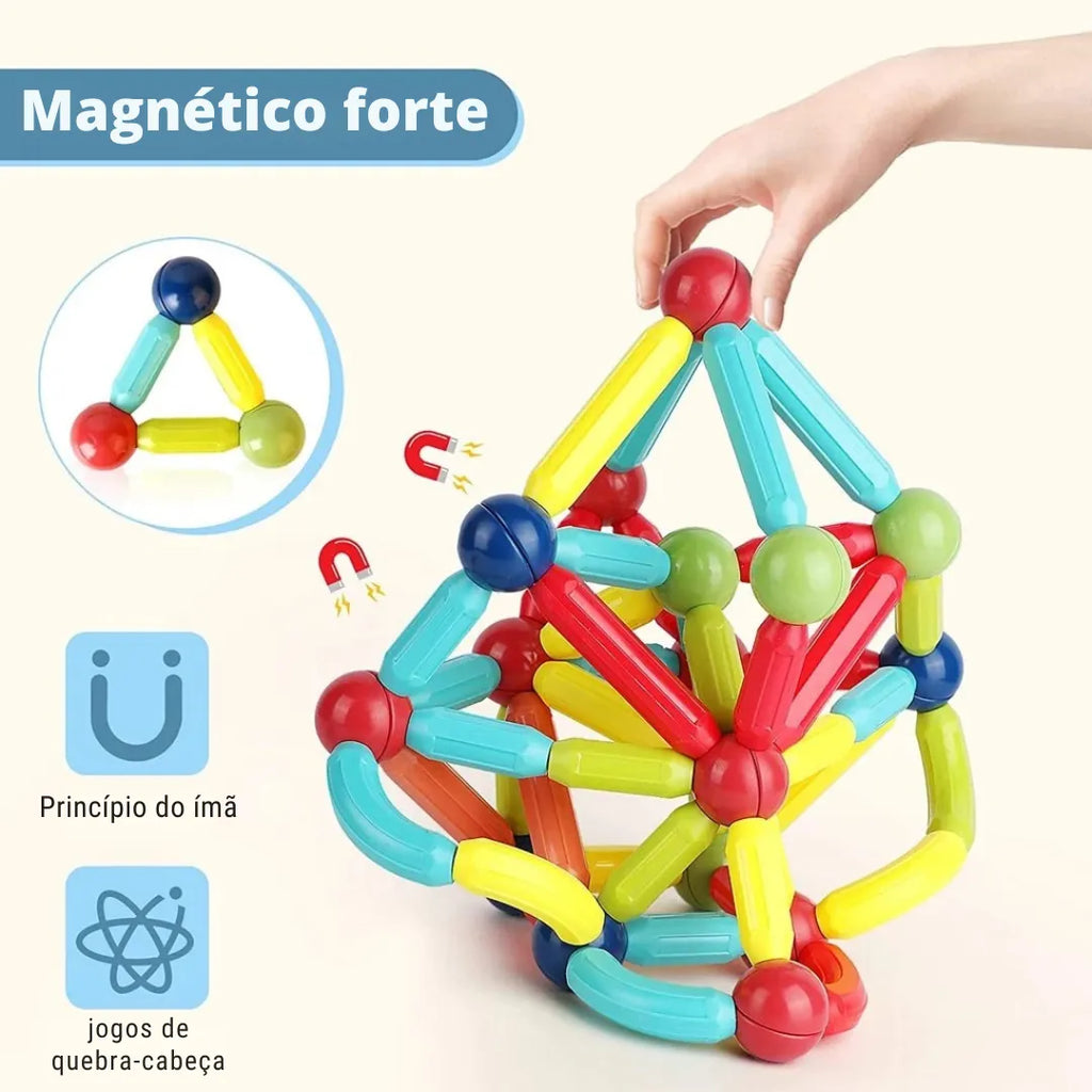 Blocos Magnéticos MonteKids®