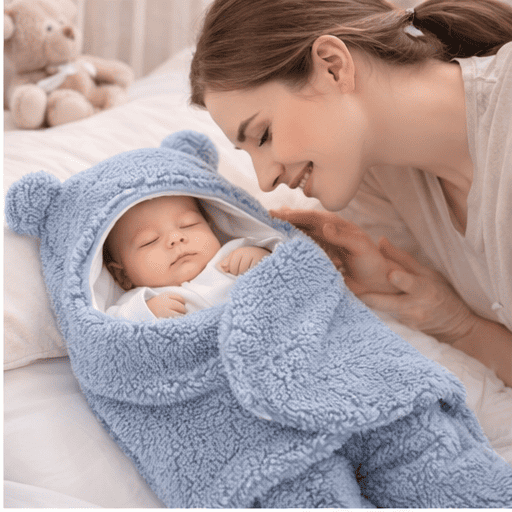 Saco de Dormir Panda Kids Para Bebê com Sherpa