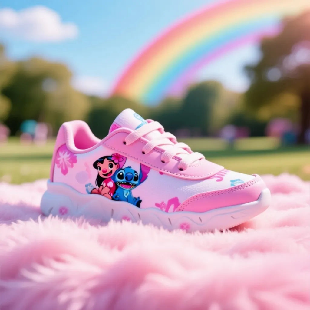 Tênis Stitch Infantil com Luzes LED